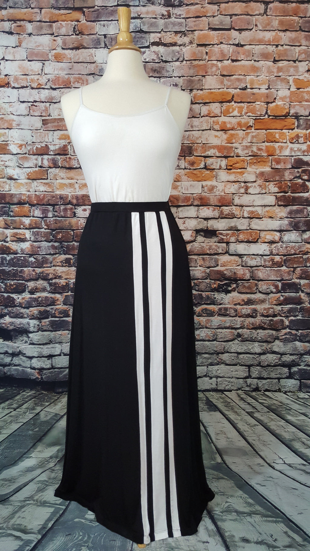 Contemporary Striped Skirt