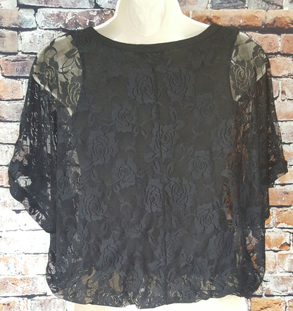 Lace Floral Top