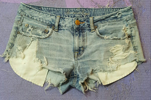 American Eagle Distressed Shorts