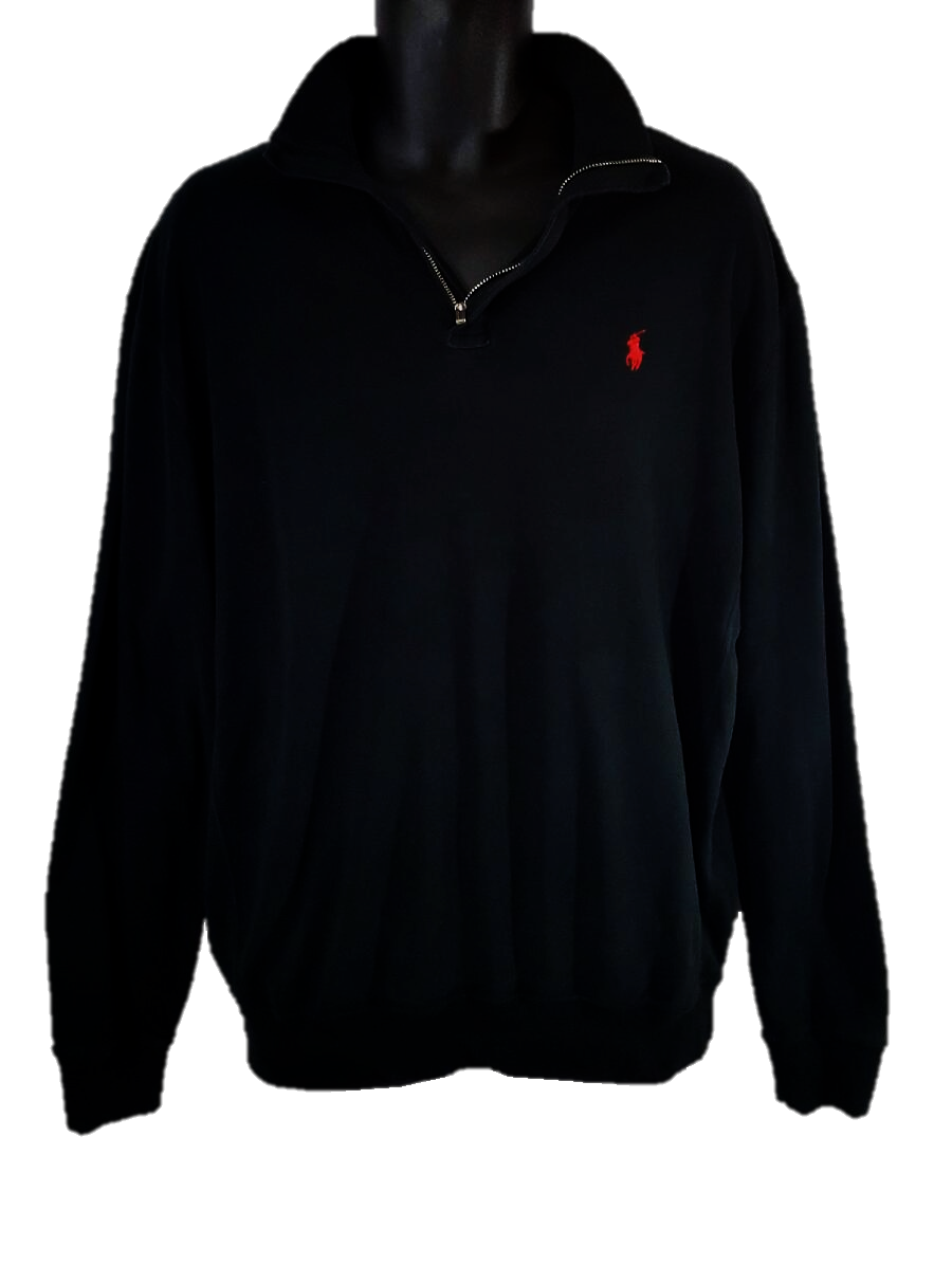 Guys Polo Half Zipped Pullover