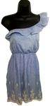 Off-The-Shoulder Ruffle Dress