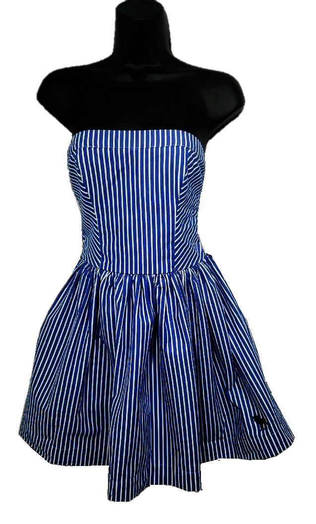 Hollister strapless dress hotsell