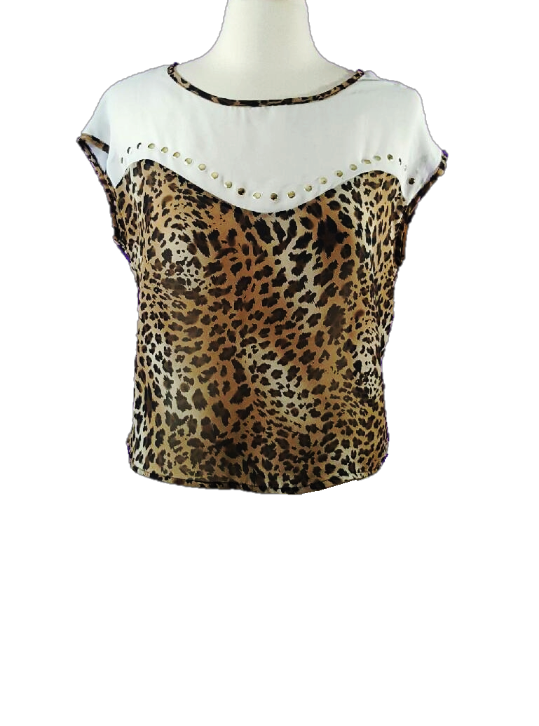 Cheetah Vintage Top