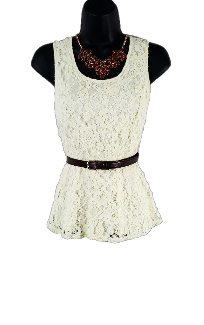 Sweetheart Lace Tank Top