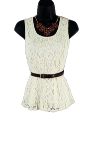 Sweetheart Lace Tank Top
