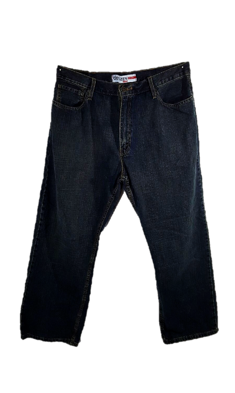 Guys Dark Wash Blue Jeans
