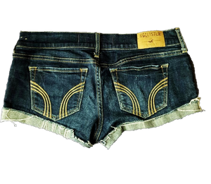 Hollister - Frayed Denim Shorts