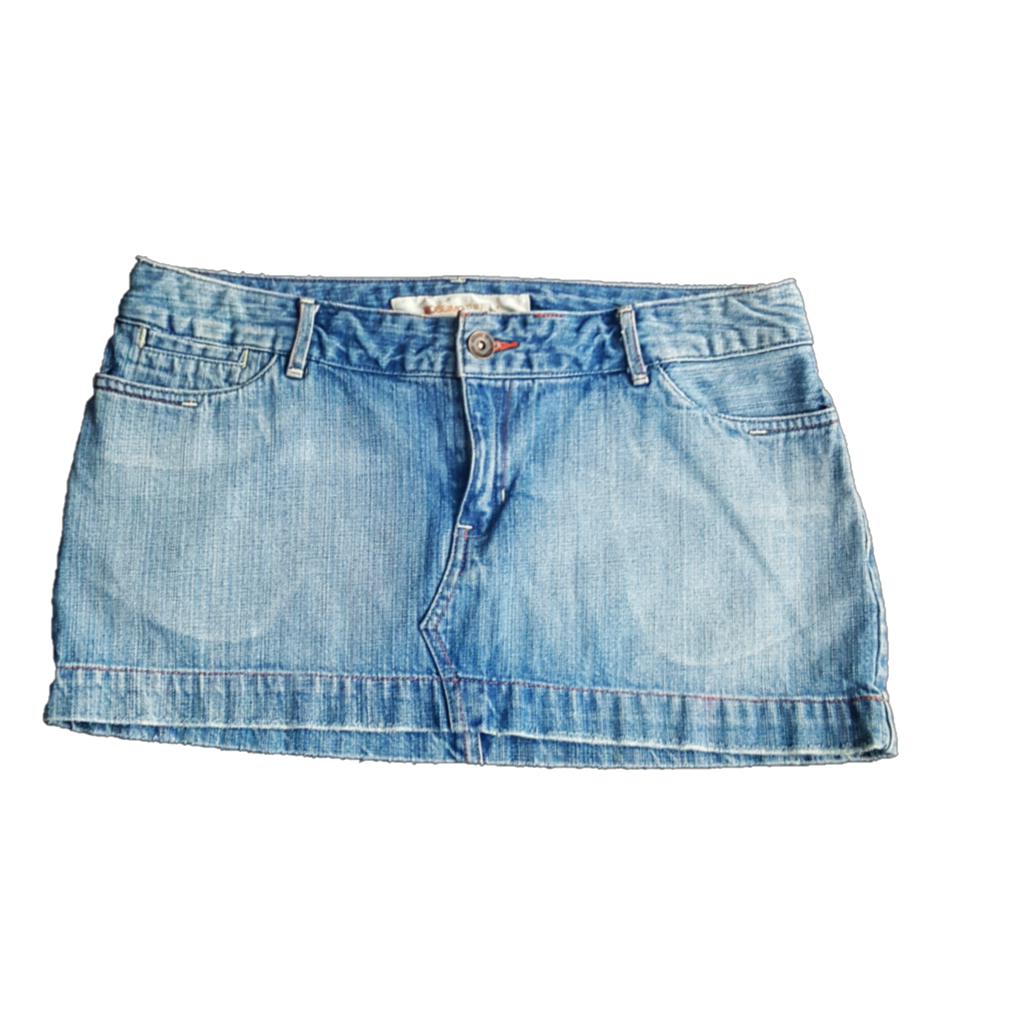 Blue 73 top denim skirt