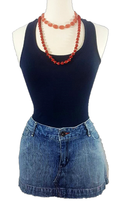 Mini Denim Skirt