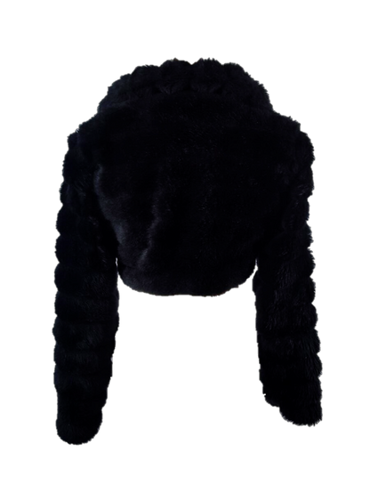 Cropped Faux Fur