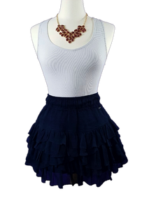 White sales skirt hollister