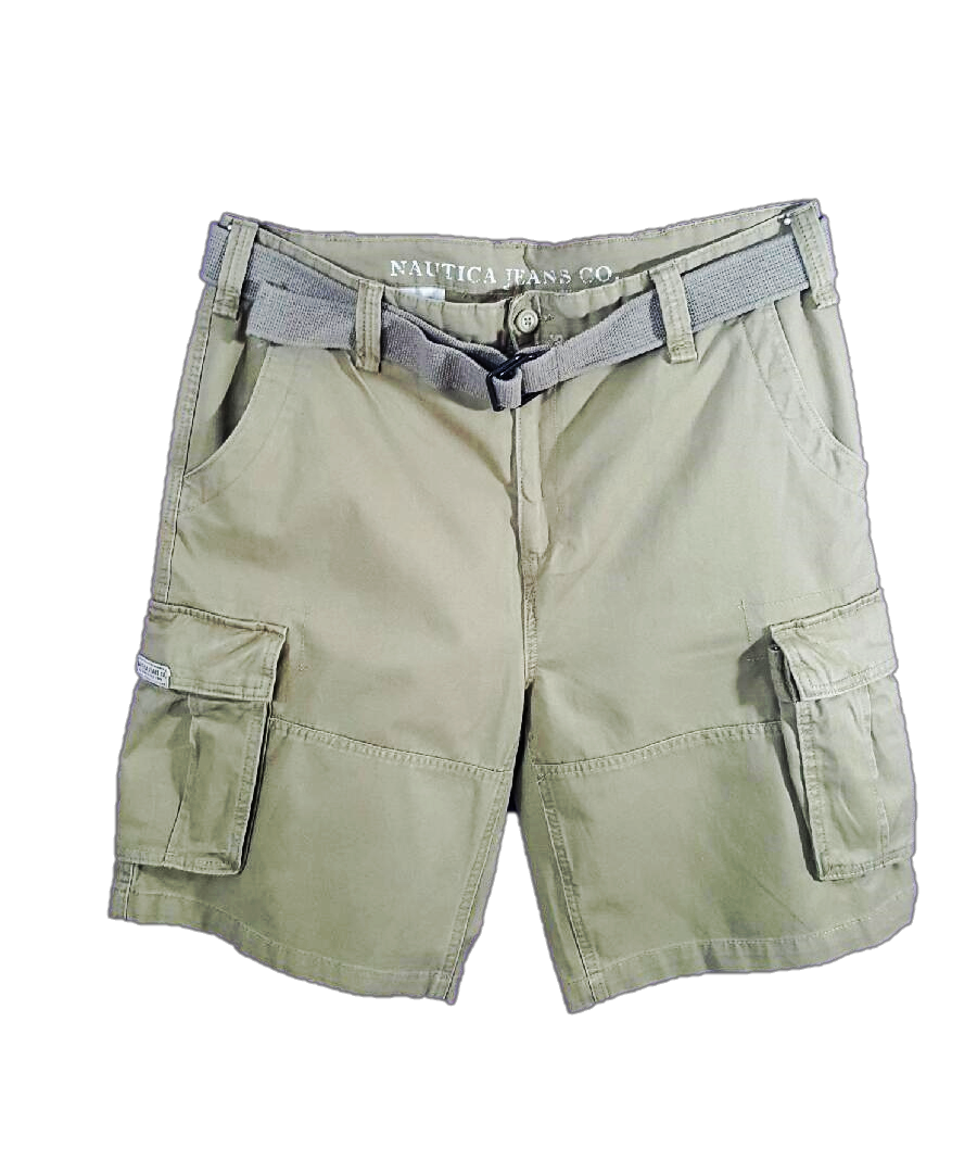 Khaki Cargo Shorts