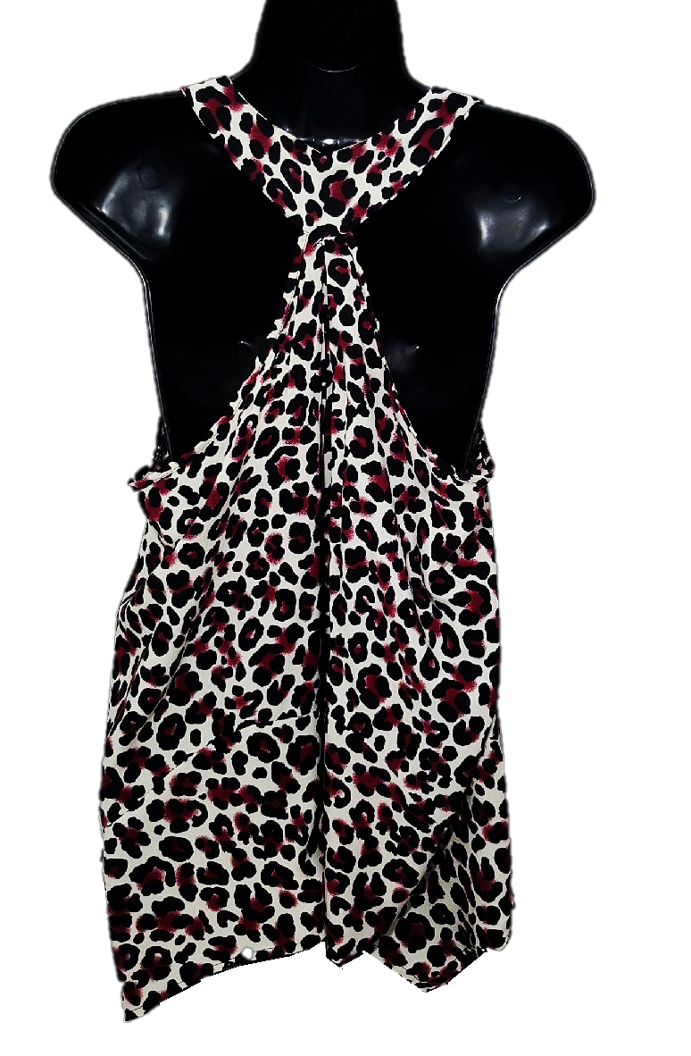 Leopard Racer Back