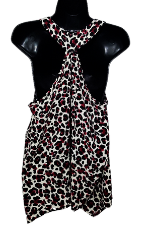 Leopard Racer Back
