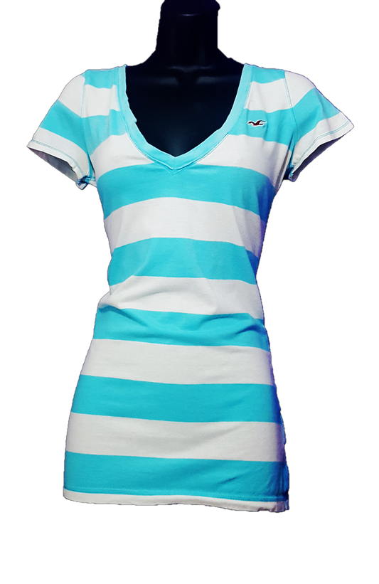 Hollister Sea Breeze V-Neck Top