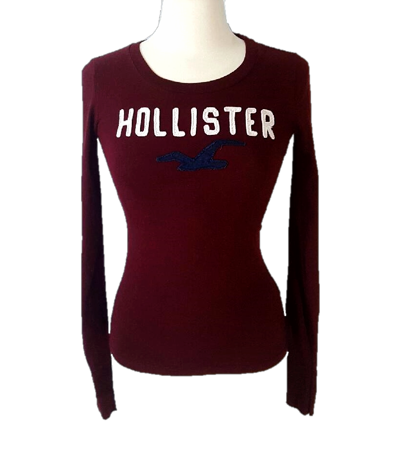 Hollister Maroon Knit