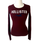 Hollister Maroon Knit