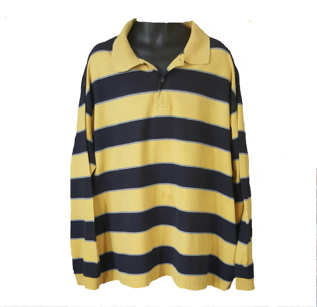 Guys Long Sleeve Pullover - Yellow