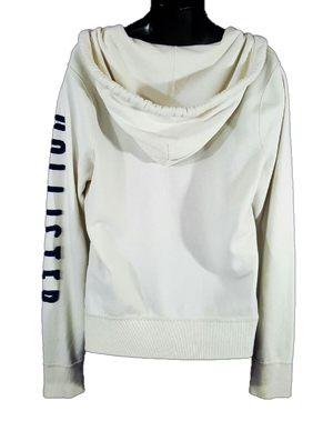 White sales hollister jacket