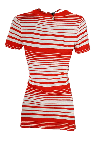 Striped V-Neck Top