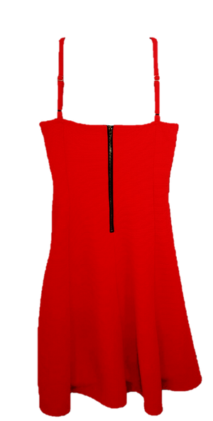 Red Strappy Dress