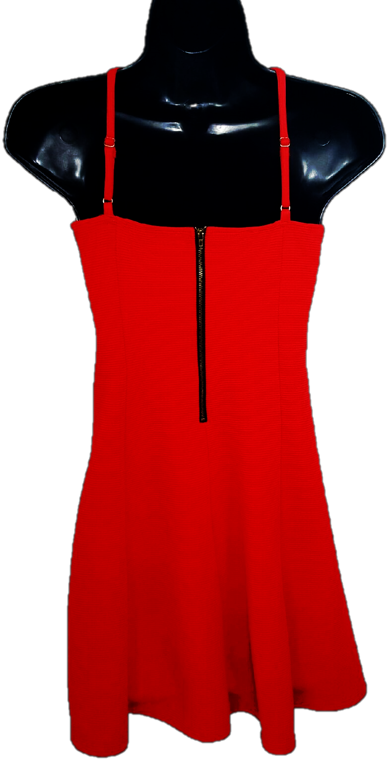 Clearance red strappy dress Hotsell Black Friday - Main Image