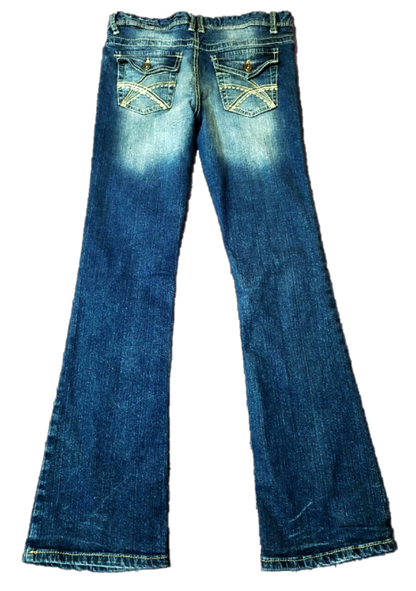Rue21 Medium Wash Faded Jeans