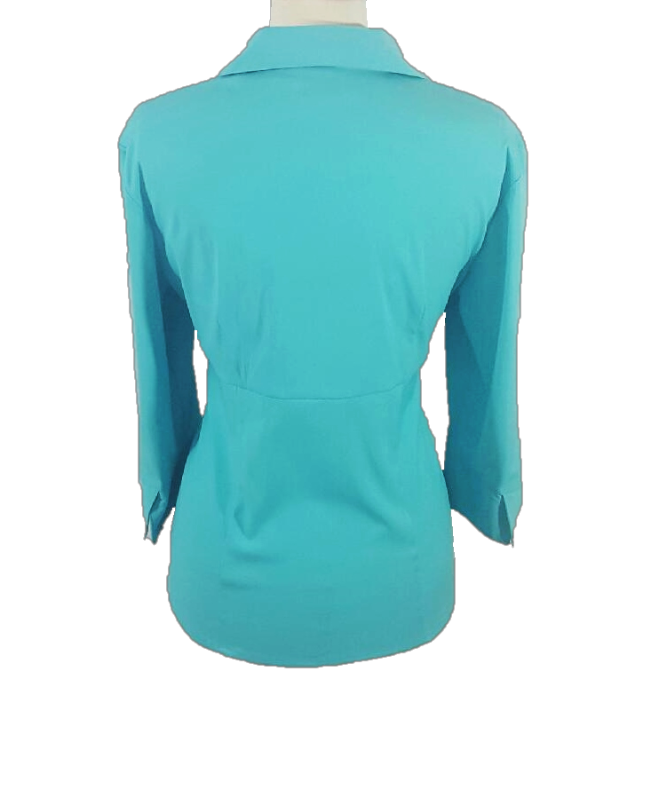 Sky Blue Fitted Top