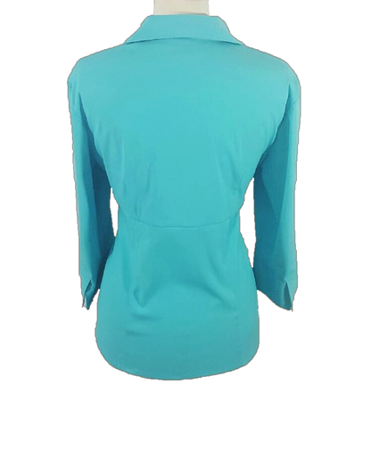 Sky Blue Fitted Top