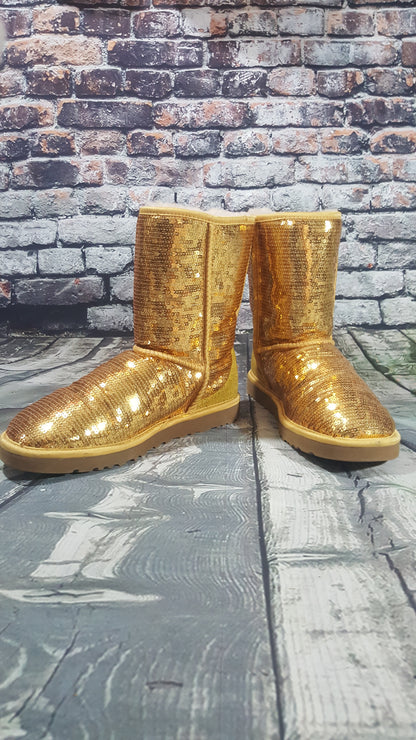 UGG  - Stylish  Gold Boots