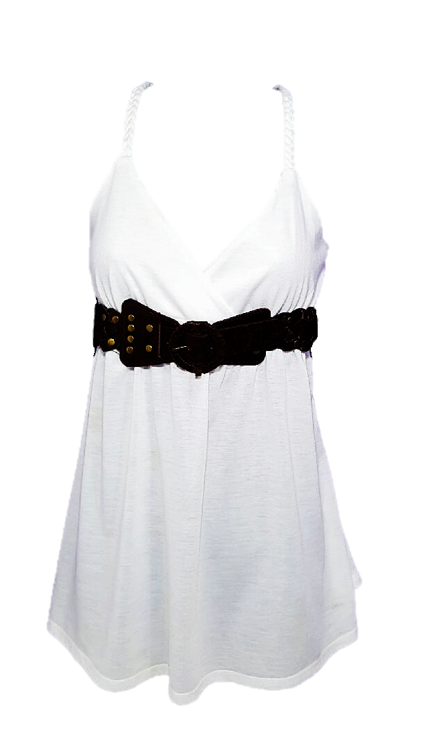 Dressy Belted Tank