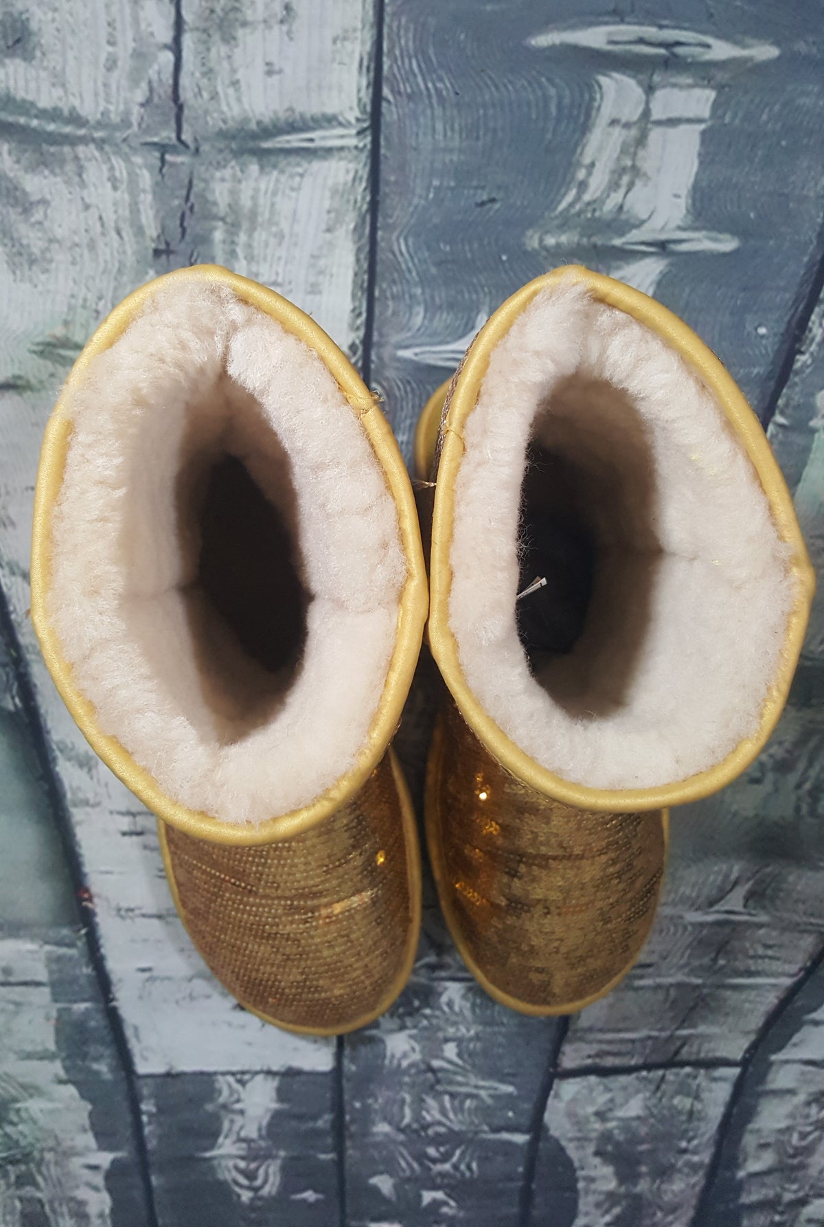 UGG  - Stylish  Gold Boots